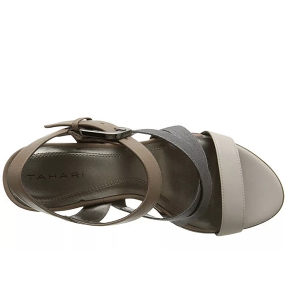 New Tahari Teresa women's leather sandals - Picture 2 of 3